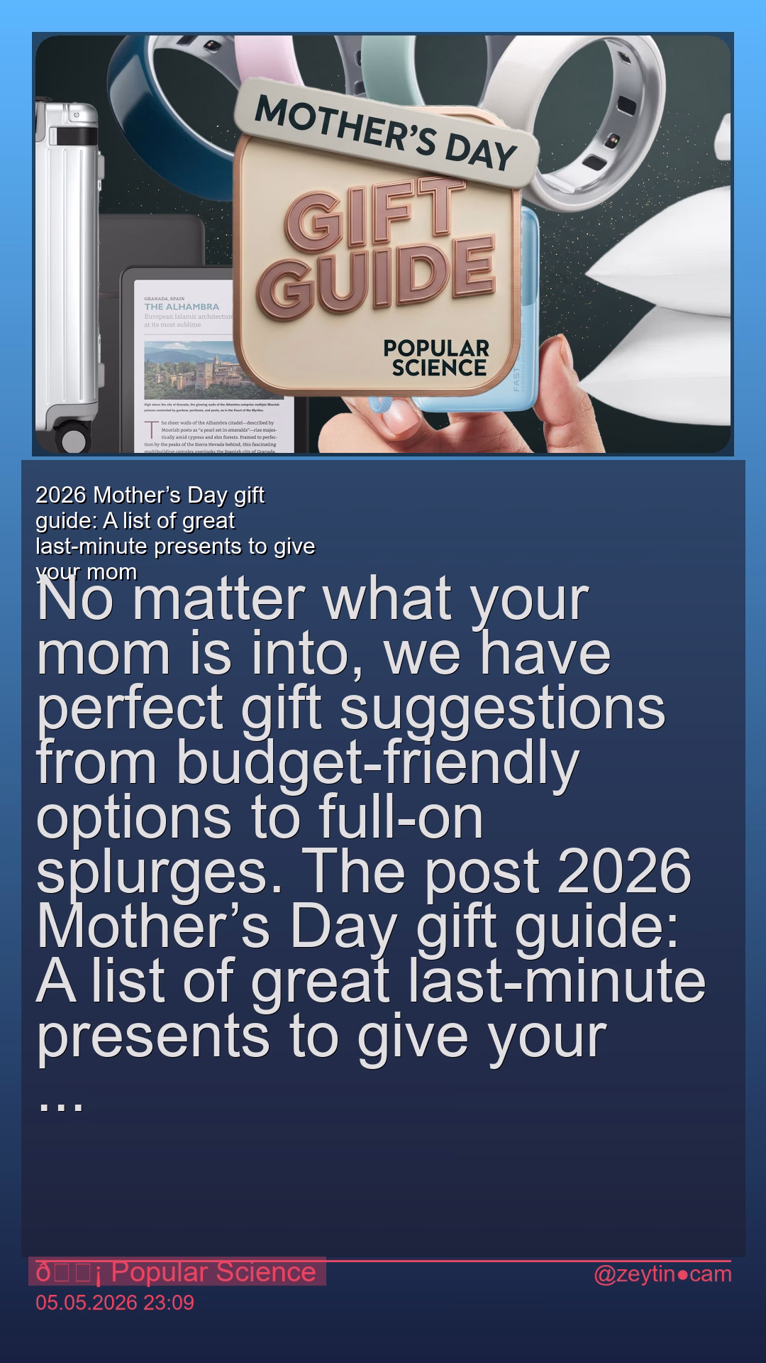 2026 Mother’s Day gift guide: A list of great last-minute presents to give your mom
