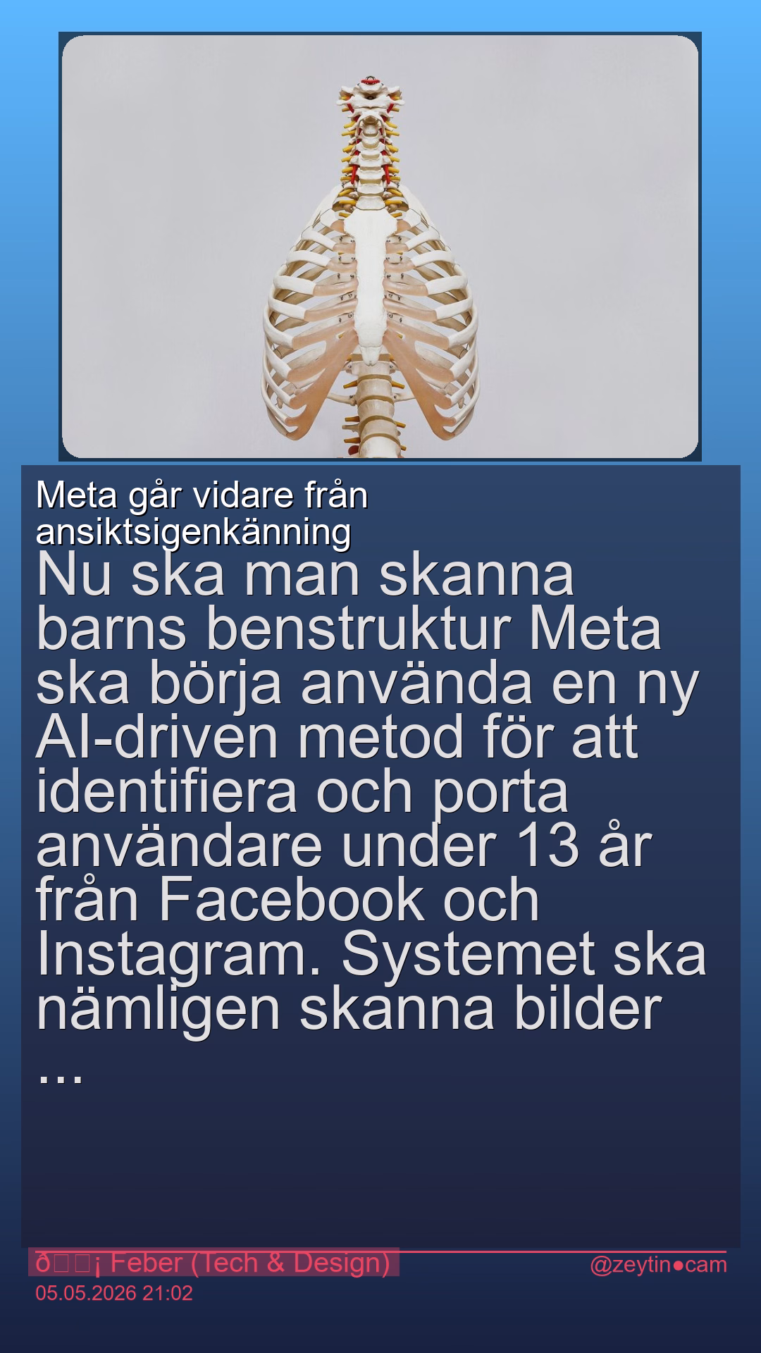 Meta går vidare från ansiktsigenkänning